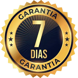 Selo de garantia de 7 dias