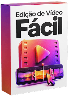 Mockup do treinamento Edição de Vídeo Fácil